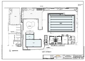 Proposed redevelopment plan of McKenzie Pool 